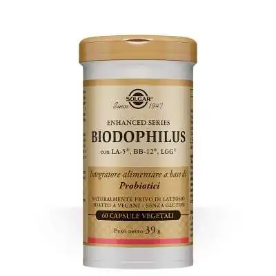 Solgar Biodophilus 60 Capsule Vegetali | Farma di Fiducia