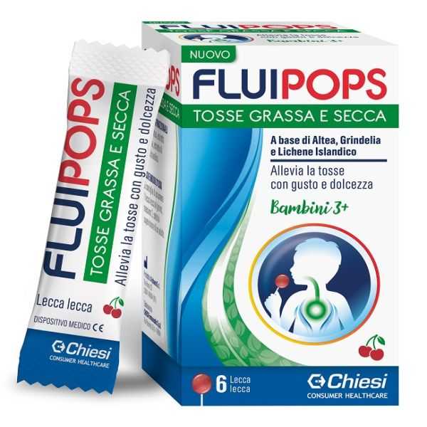 Fluipops 6 Lecca Lecca Tosse  |  RIsparmia In Farmacia