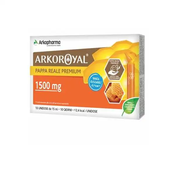 ARKOROYAL Pappa Reale Premium 1500 mg 10 Pz | Risparmia in Farmacia