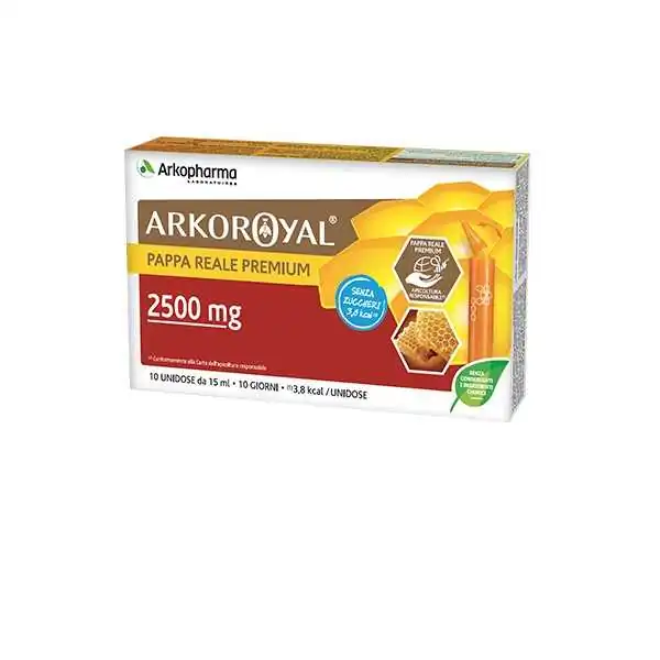 ARKOROYAL Pappa Reale Premium2500mg 10 Unidose | Risparmia in Farmacia
