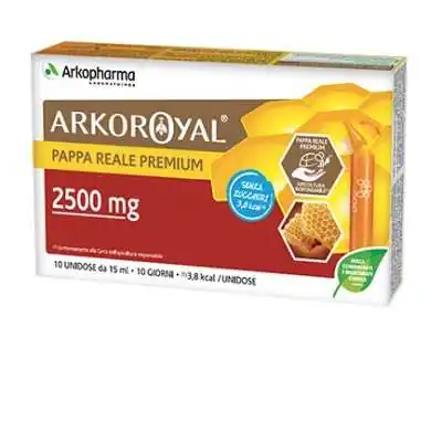 ARKOROYAL Pappa Reale Premium2500mg 10 Unidose | Risparmia in Farmacia