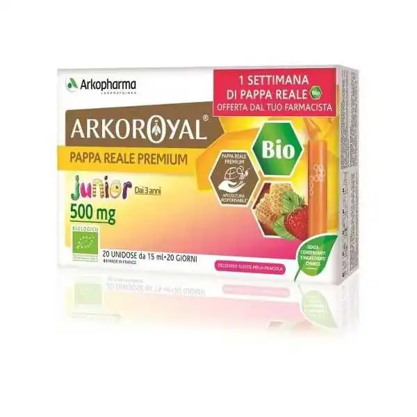 Arkoroyal Junior 500mg 20 Fl | %shop-name%