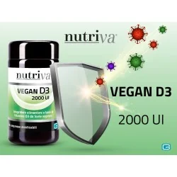 Nutriva Vegan D3 60 Cpr Masticabili 2000UI | Risparmia in Farmacia 2