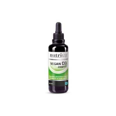 NutriVa - VEGAN D3 2000 UI - 50ml Gocce | Risparmia in Farmacia