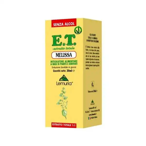 Lemuria Estratto Totale Melissa 30 ml | Farma di Fiducia