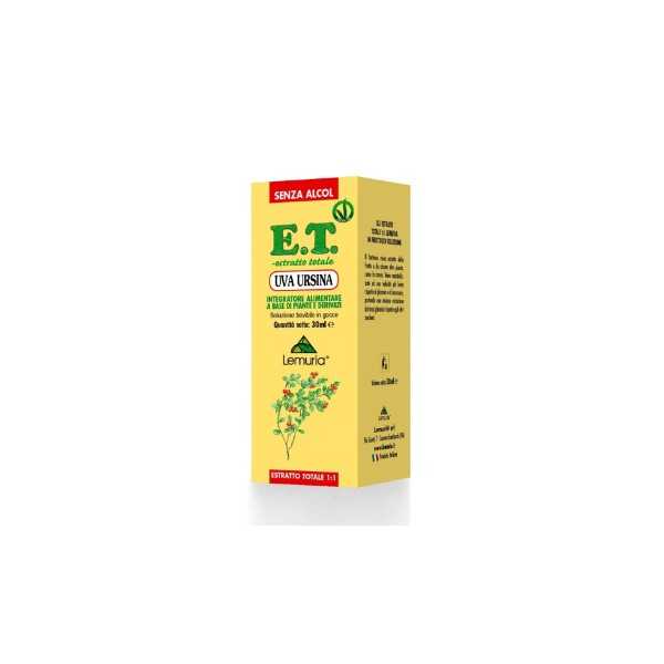 Lemuria Uva Ursina Estratto Totale 30ml | Farma di Fiducia