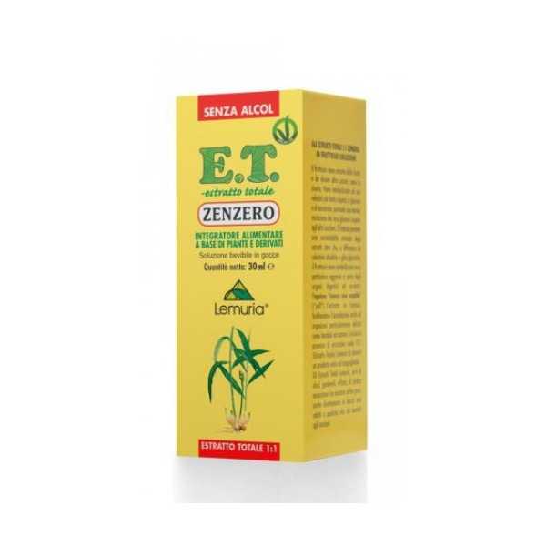 Lemuria Zenzero Estratto Totale 30 ml | Farma di Fiducia