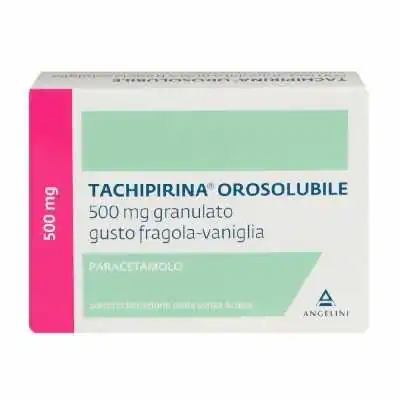 Tachipirina Orosolubile 500mg Fragola/Vaniglia | Risparmia in Farmacia
