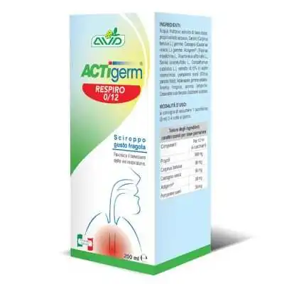 AVD - Actigerm Respiro 0/12 Sciroppo Bambini |  Farma di Fiducia