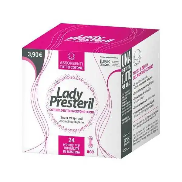 Lady Presteril - Super Traspiranti - 24 Pezzi | Risparmia in Farmacia