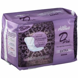 Lady Presteril Dpiù Extra Assorbenti 10 Pezzi |  Farma di Fiducia