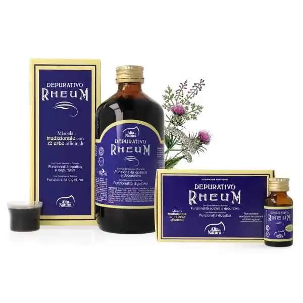 Alta Natura Depurativo Rheum 250 ml | Farma di Fiducia