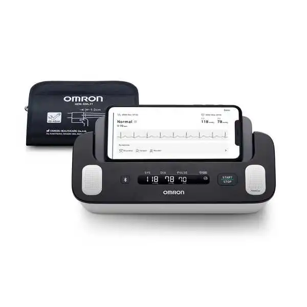 OMRON Misuratore Pressione con ECG | Farma di Fiducia