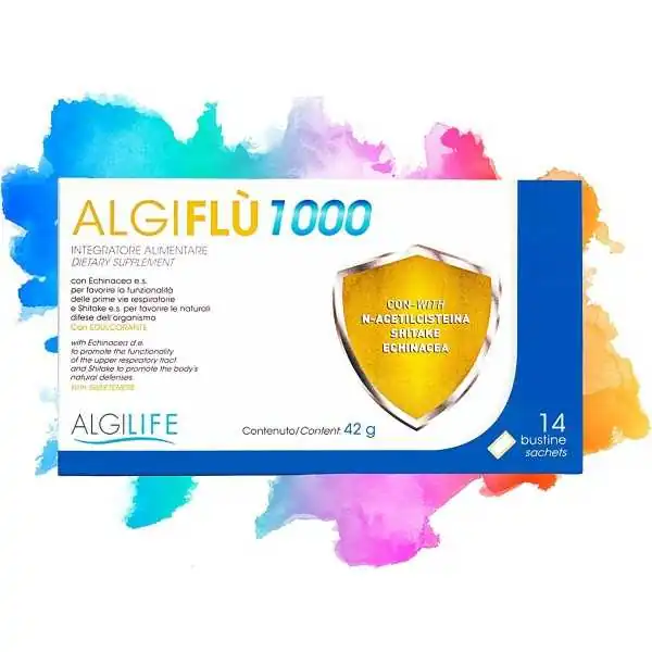 Algilife AlgiFlu 1000 14 Bustine | Farma di Fiducia
