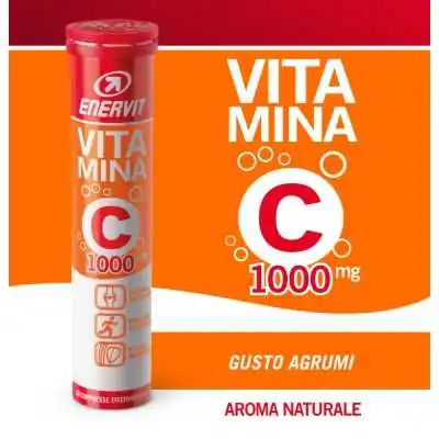 Enervit Vitamina C 1000mg 20 Cpr Effervescenti | Farma di Fiducia