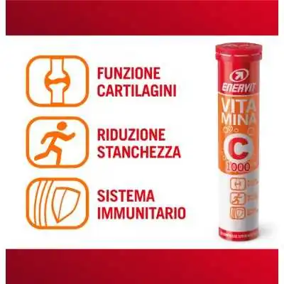 Enervit Vitamina C 1000mg 20 Cpr Effervescenti | Farma di Fiducia