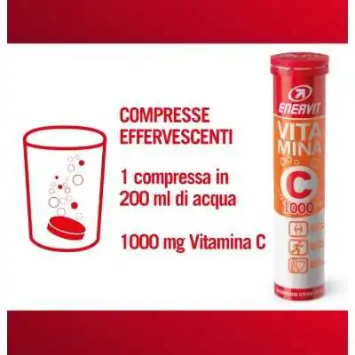Enervit Vitamina C 1000mg 20 Cpr Effervescenti | Farma di Fiducia