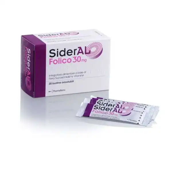 PharmaNutra Sideral Folico 20 Bustine| Farma di Fiducia