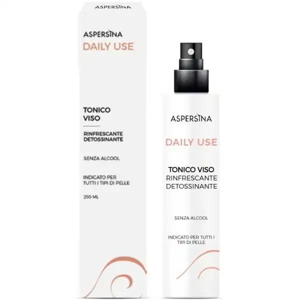 Aspersina Tonico Rinfrescante Detossinante Viso 250ml | Farma di Fiducia