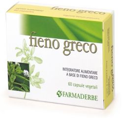 Farmaderbe Fieno Greco 60 Capsule | Farma di Fiducia