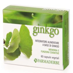 Farmaderbe Ginkgo Biloba 60 Capsule | Farma di Fiducia