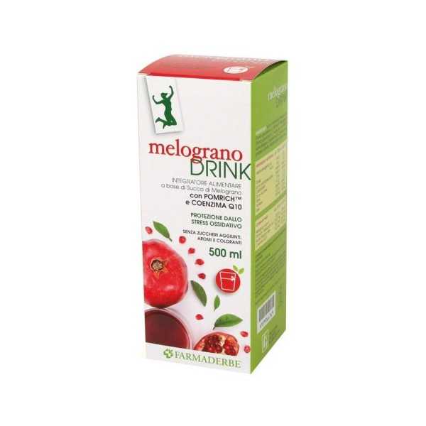 Farmaderbe Melograno Drink Flacone da 500 ml | Farma di Fiducia