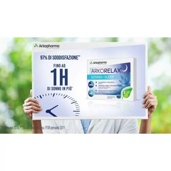 Arkopharma ARKORELAX SONNO 30 Cpr | Risparmia in Farmacia