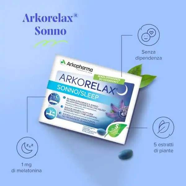 Arkopharma ARKORELAX SONNO 30 Cpr | Risparmia in Farmacia