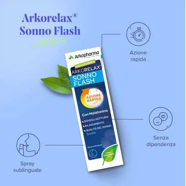 Arkopharma - ARKORELAX® SONNO FLASH - 20ml | Risparmia in Farmacia