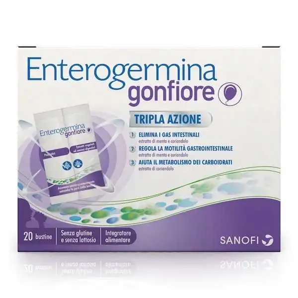 Enterogermina Gonfiore 20 Buste | Farma di Fiducia