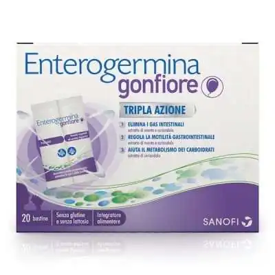 Enterogermina Gonfiore 20 Buste | Farma di Fiducia