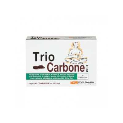 Triocarbone Plus  40 Compresse | Farma di Fiducia