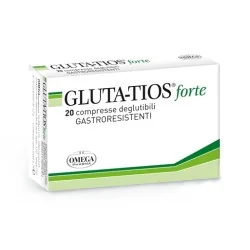 GLUTA-TIOS FORTE 30 CAPSULE Integratore a base di Glutatione, OMEGA PHARMA