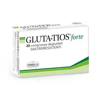 GLUTA-TIOS FORTE 30 CAPSULE Integratore a base di Glutatione, OMEGA PHARMA
