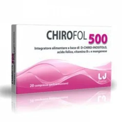 Chirofol 500 20 Compresse - Dal Concepimento al Parto !, LJ PHARMA