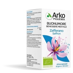 Arkopharma Arkocps Zafferano Bio 30 Capsule | Farma di Fiducia