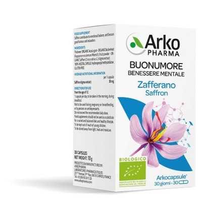 Arkopharma Arkocps Zafferano Bio 30 Capsule | Farma di Fiducia