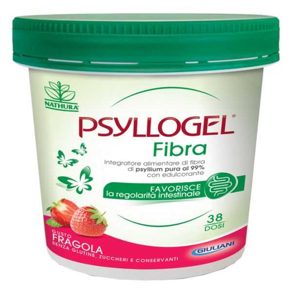 Psyllogel Fibra Fragola Vaso da 170 g | Farma di Fiducia