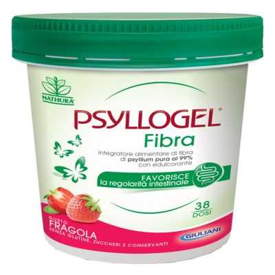 Psyllogel Fibra Fragola Vaso da 170 g | Farma di Fiducia