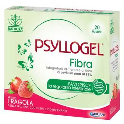 PSYLLOGEL Fibra Fragola 20 Bustine  |  Farma di Fiducia
