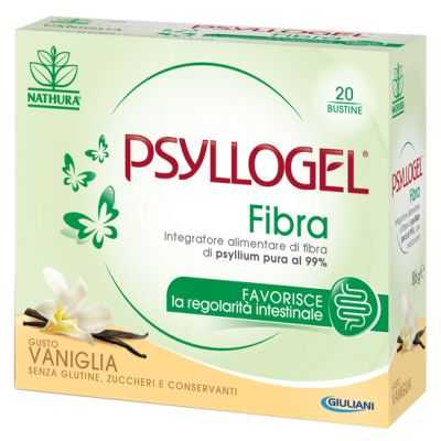 PSYLLOGEL Fibra Vaniglia 20 Bustine  |  Farma di Fiducia