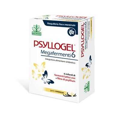 PSYLLOGEL Megafermenti 6 Vaniglia 20 Bustine  |  Farma di Fiducia