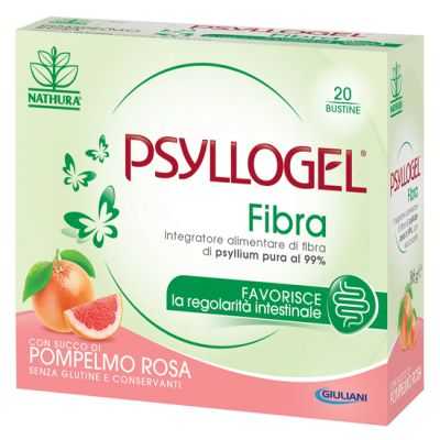 Psyllogel Fibra Pompelmo Rosa 20 Bustine | Farma di Fiducia