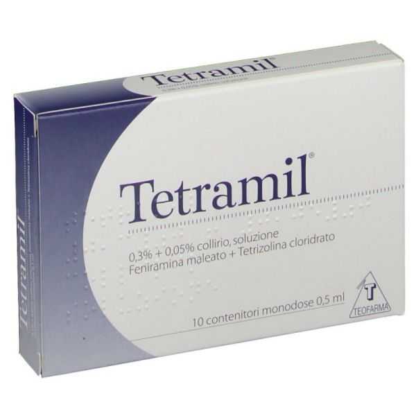 TETRAMIL 10 Flaconcini Monodose 0,5ML  | Risparmia in Farmacia