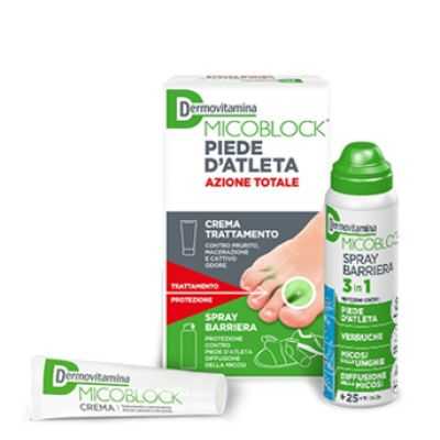Dermovitamina Piede d'Atleta Kit Crema+Spray | Farma di Fiducia
