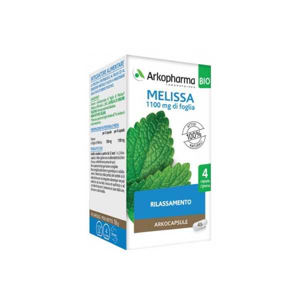 Arkopharma Arkocps Melissa - 45 cps | Farma di Fiducia