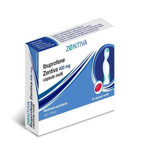 IBUPROFENE Zentiva 10 Capsule 400MG  |  Farma di Fiducia
