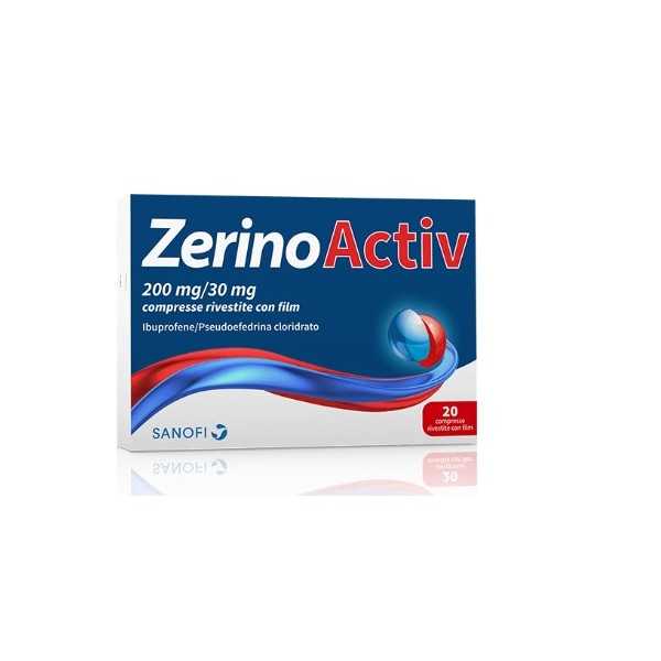 Zerinoactiv 20 Compresse 200MG+30MG  |  Farma di Fiducia
