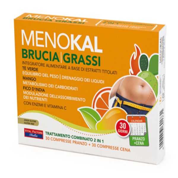 Menokal Bruciagrassi 30+30 Compresse | Farma di Fiducia