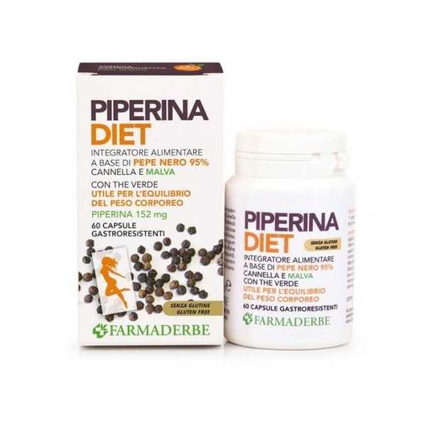 Piperina Diet 60 Capsule | Farma di Fiducia